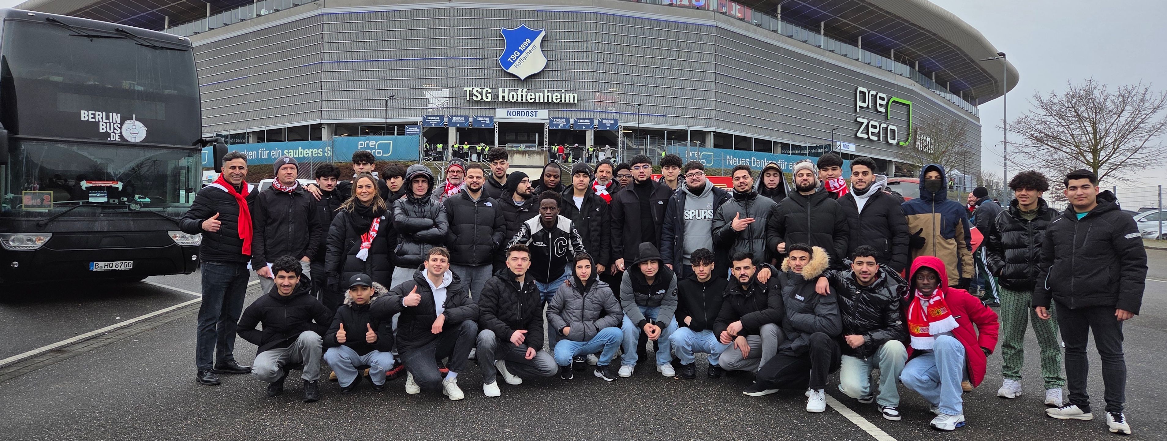 Junge Fußballer zu Gast in Hoffenheim und Heidelberg