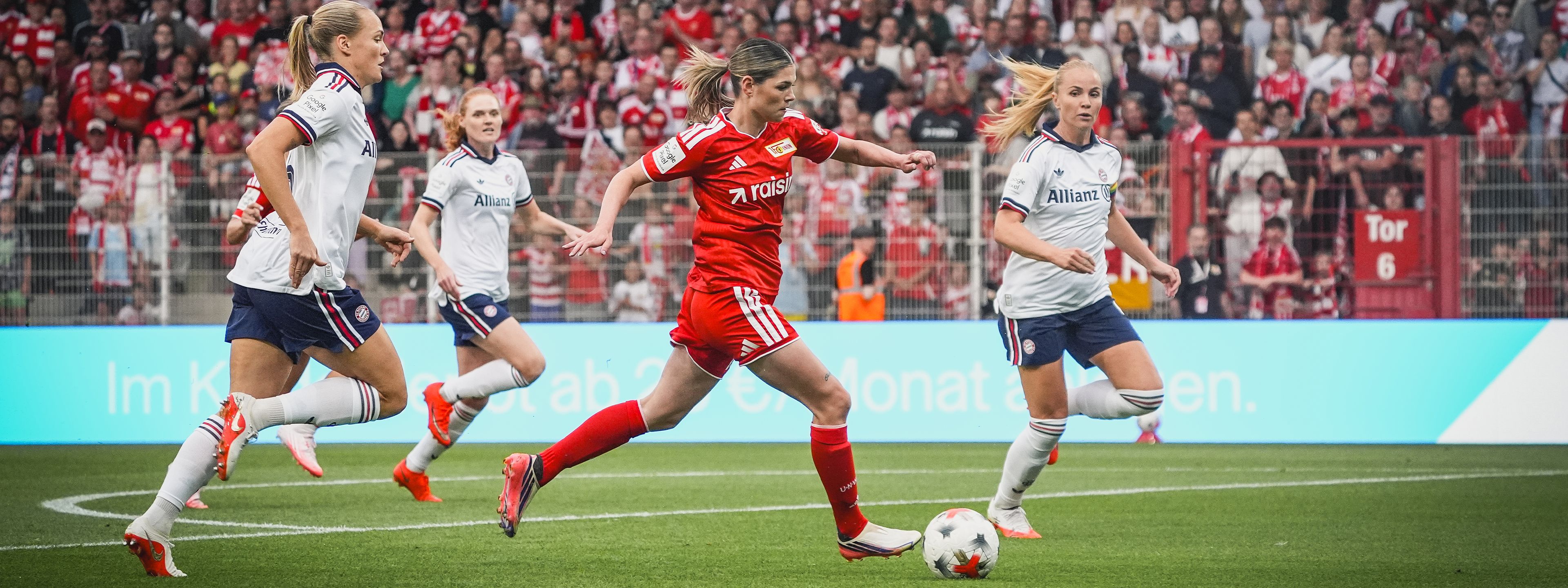 Unionerinnen verlieren Bundesliga-Auftaktspiel mit 1:4 