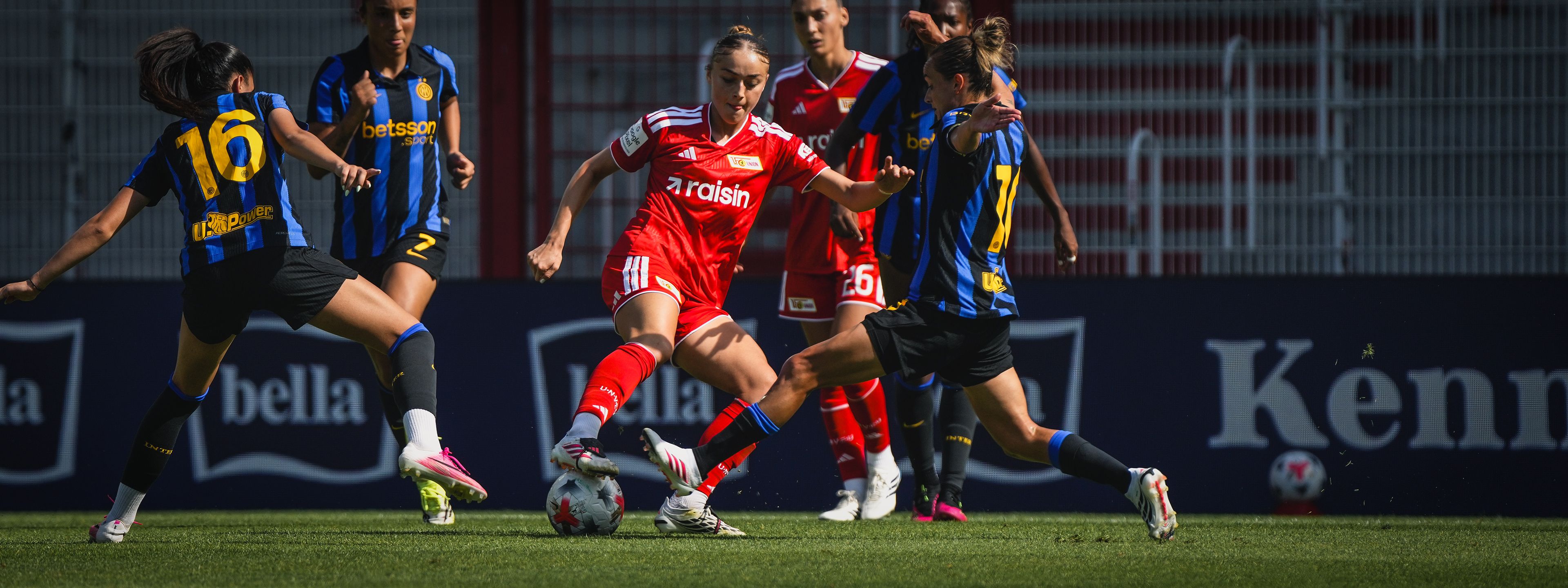 Unionerinnen unterliegen Inter Mailand mit 0:1 
