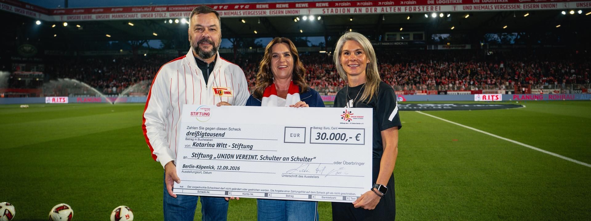 Katarina Witt-Stiftung unterstützt „Union bewegt ALLE“