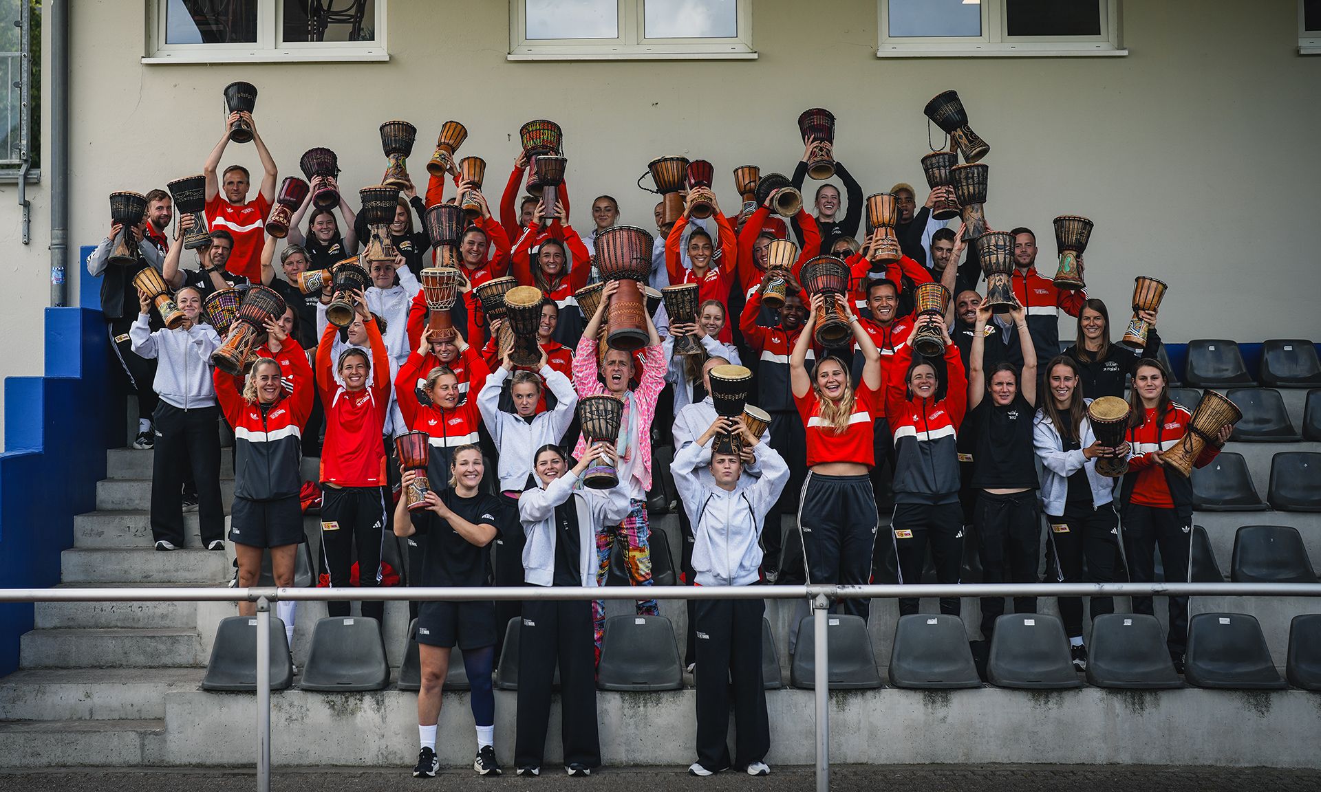 Union women develop a new sense of rhythm