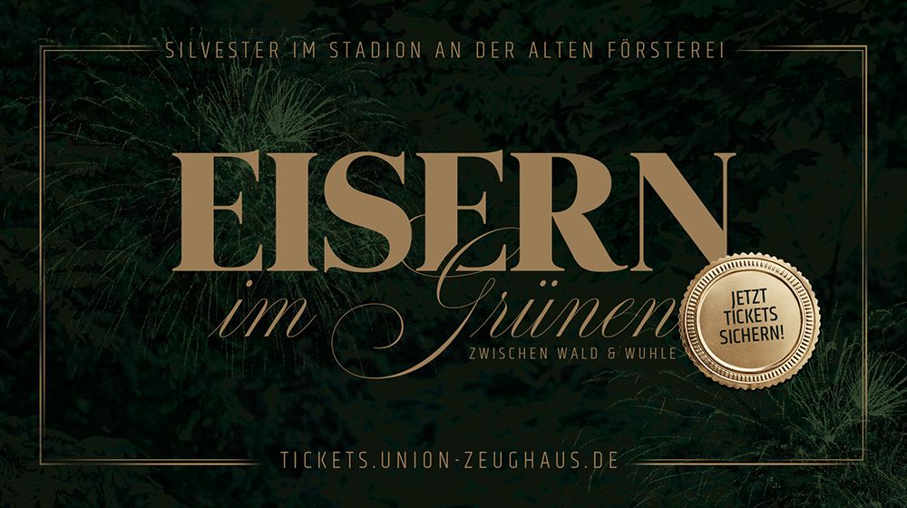 Silvester zwischen dem Wald und der Wuhle feiern