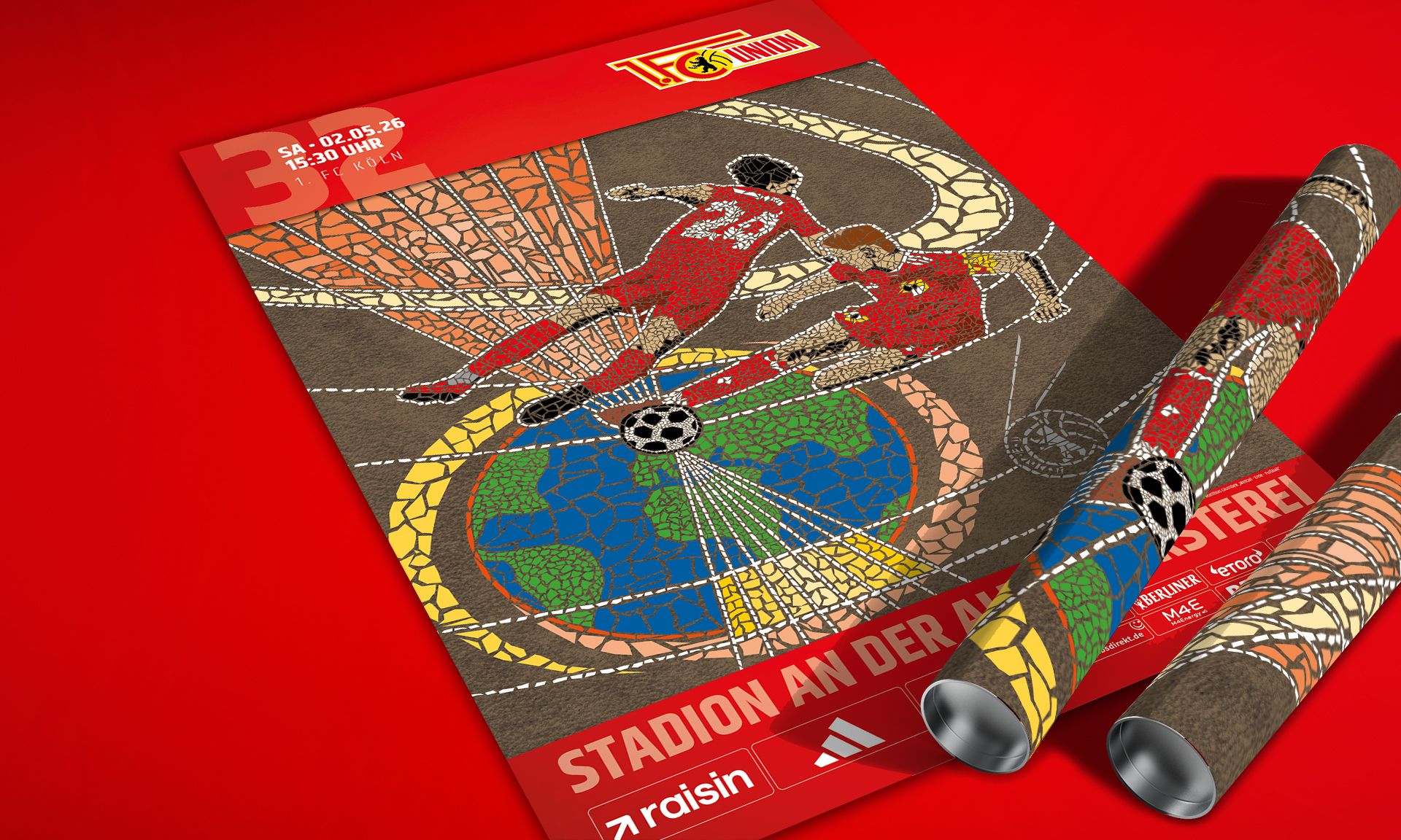 Das Spieltagsplakat zum Köln-Spiel
