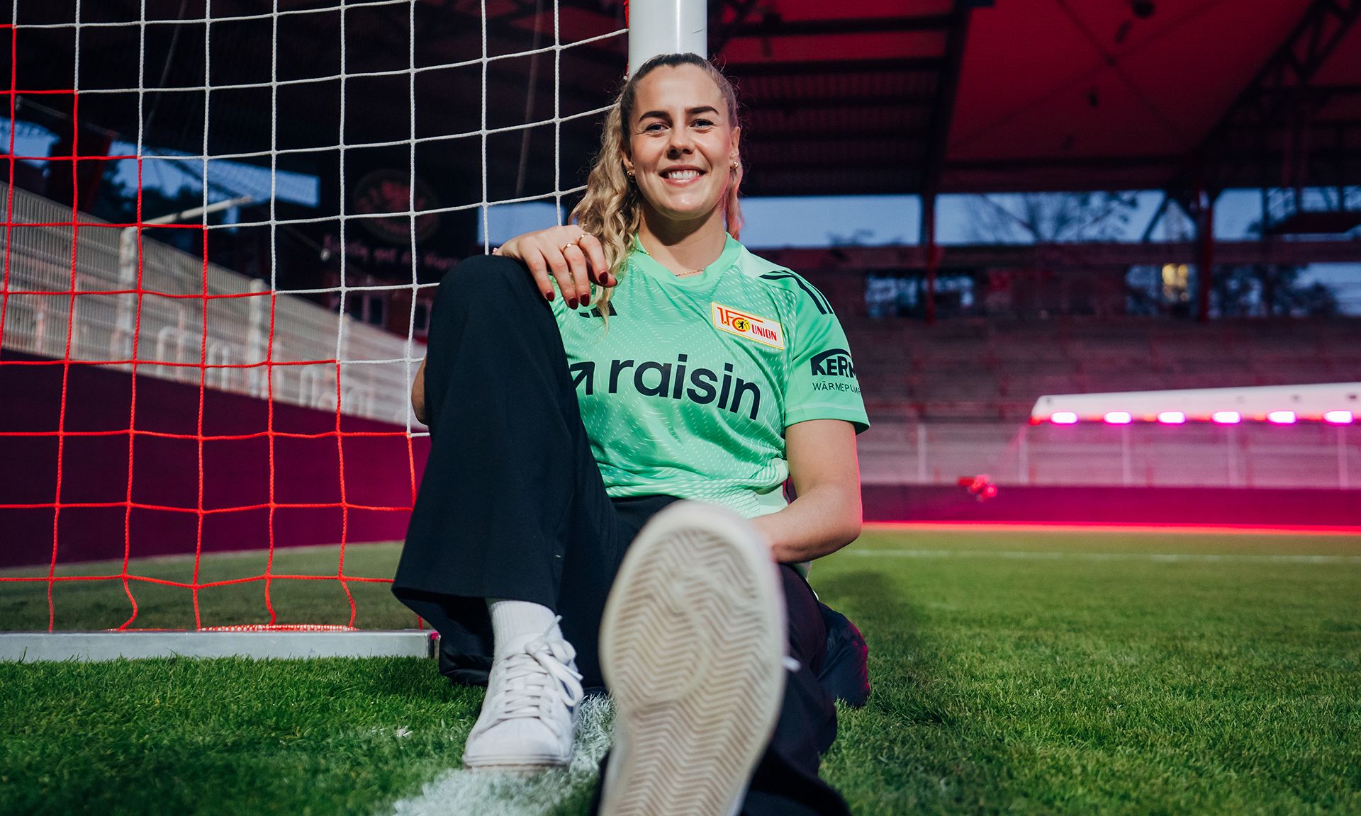 Cara Bösl steht auch künftig im Unioner Kasten