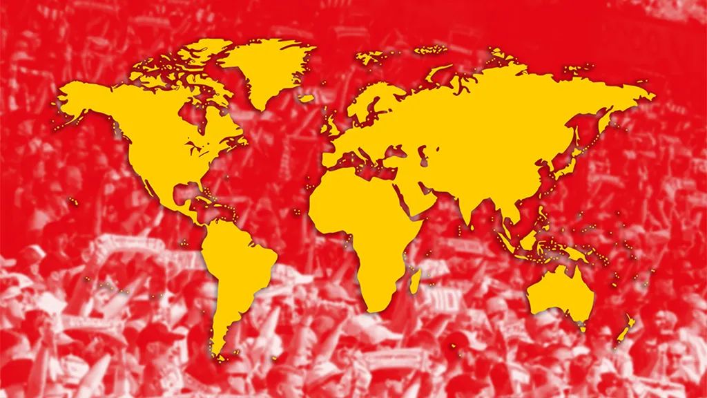 Nachwuchsspieler auf Länderspielreise 