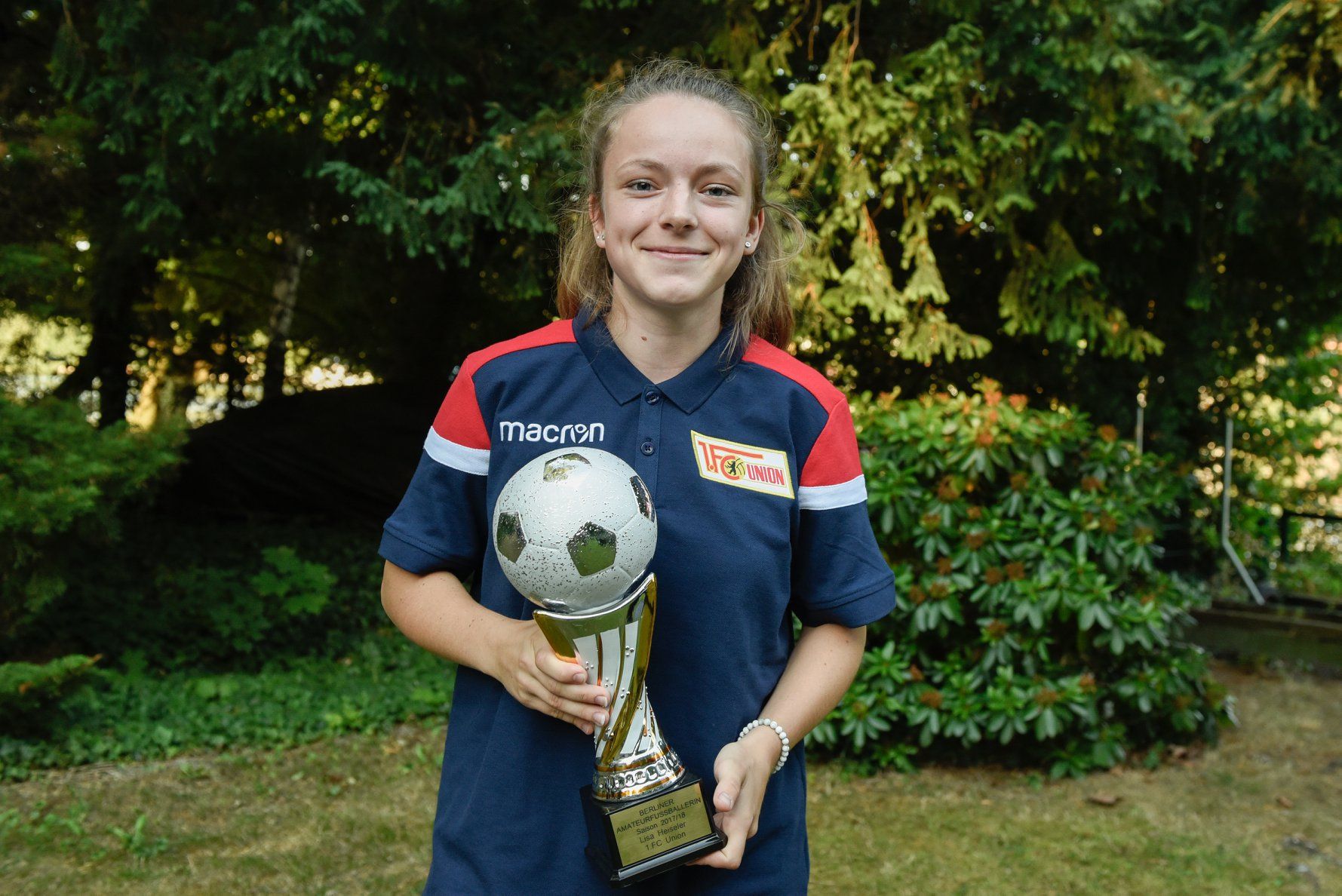Lisa Heiseler ist Berlins Fußballerin der Saison 2017/18