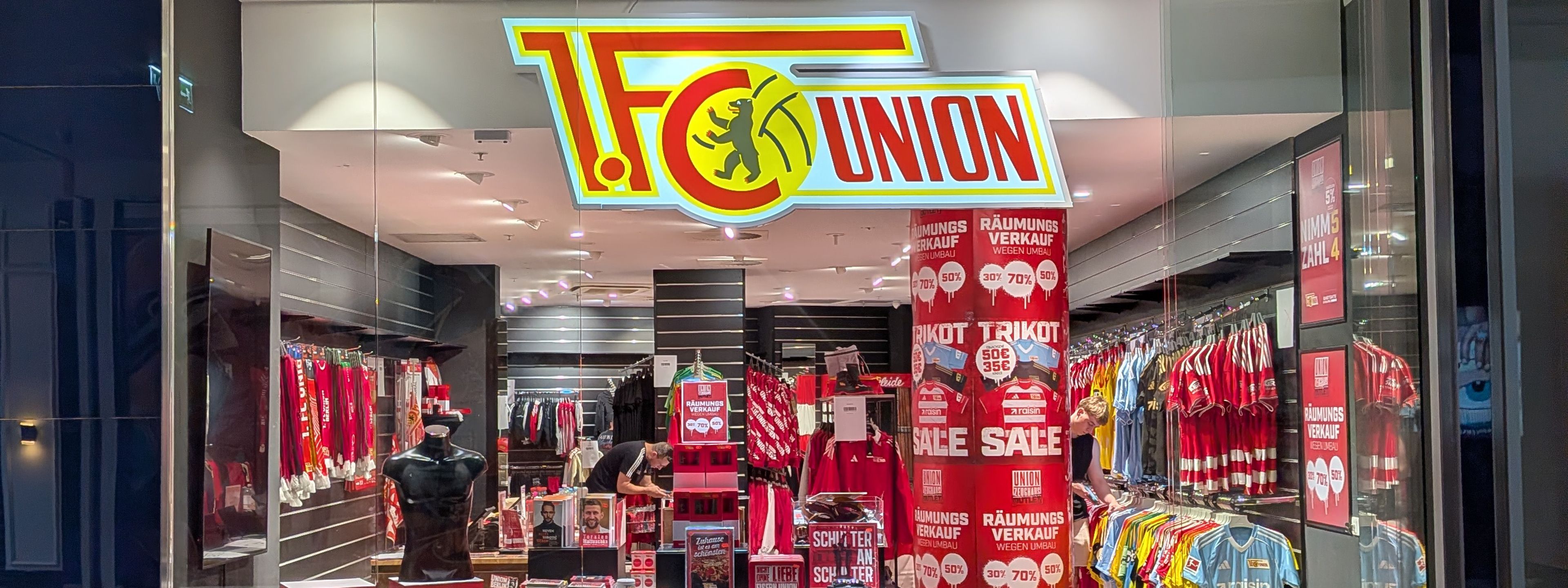 Outlet im Eastgate noch bis 15.07. geöffnet