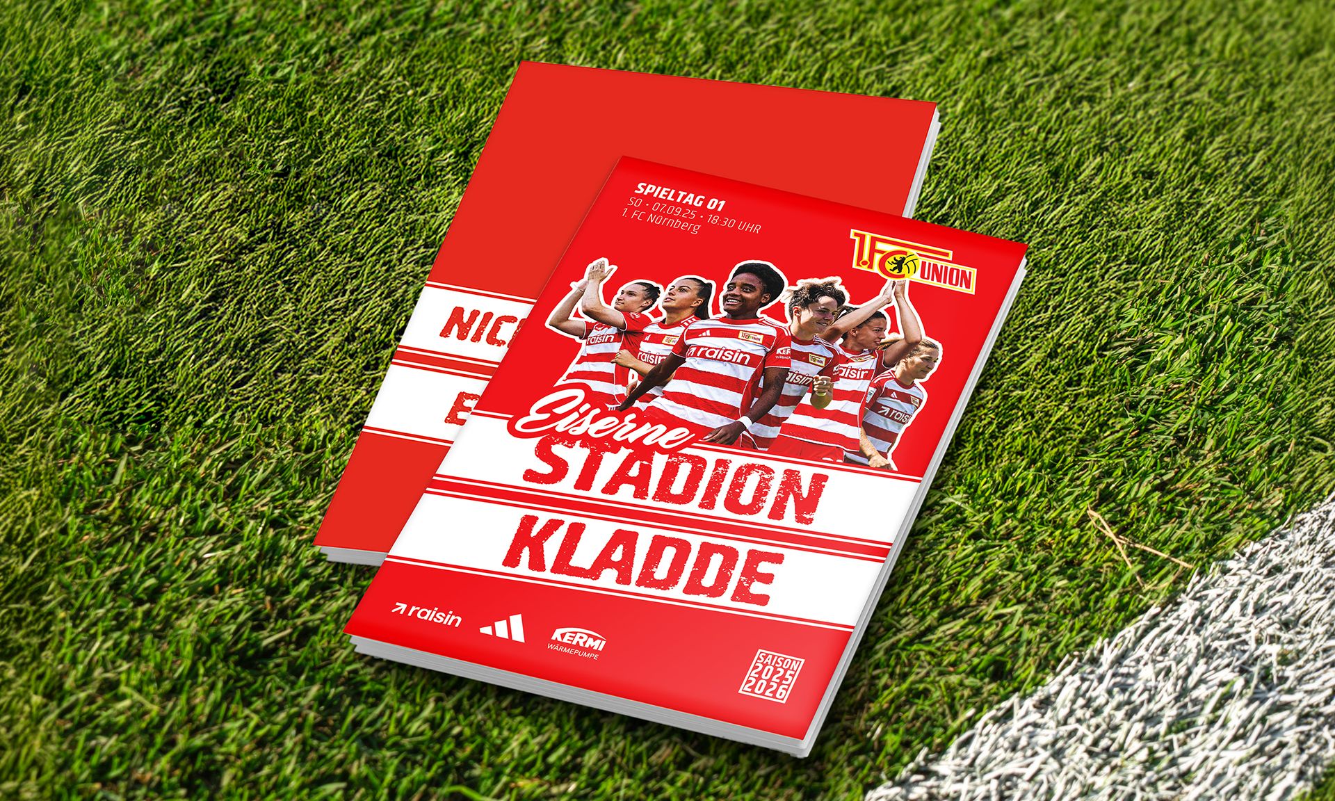  Die Eiserne Stadion-Kladde mit Poster zum Ausklappen